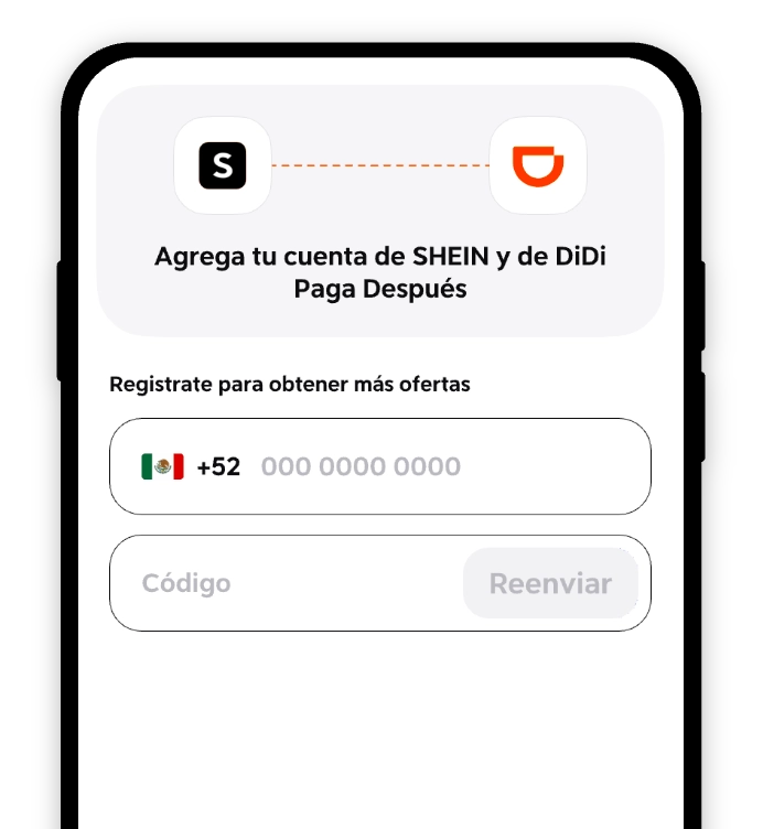 2.Inicia sesión en tu app de DiDi
