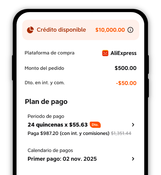 4.Elige el plan de pagos más convenie