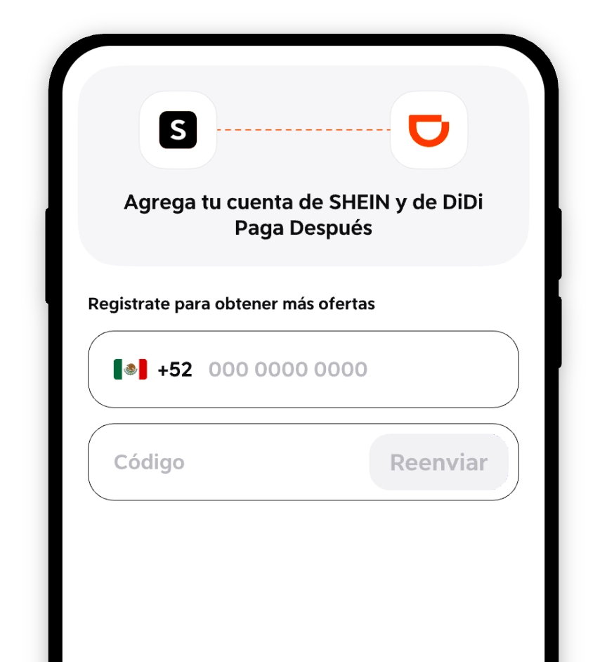 2.Inicia sesión en tu app de DiDi