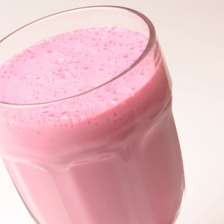 Unidade de garrafinha Vitamina de Morango 500ml