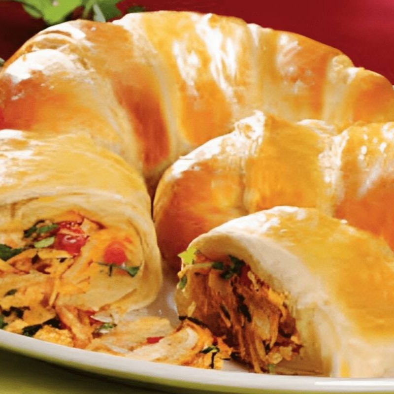 Croassaint de frango com Catupiry