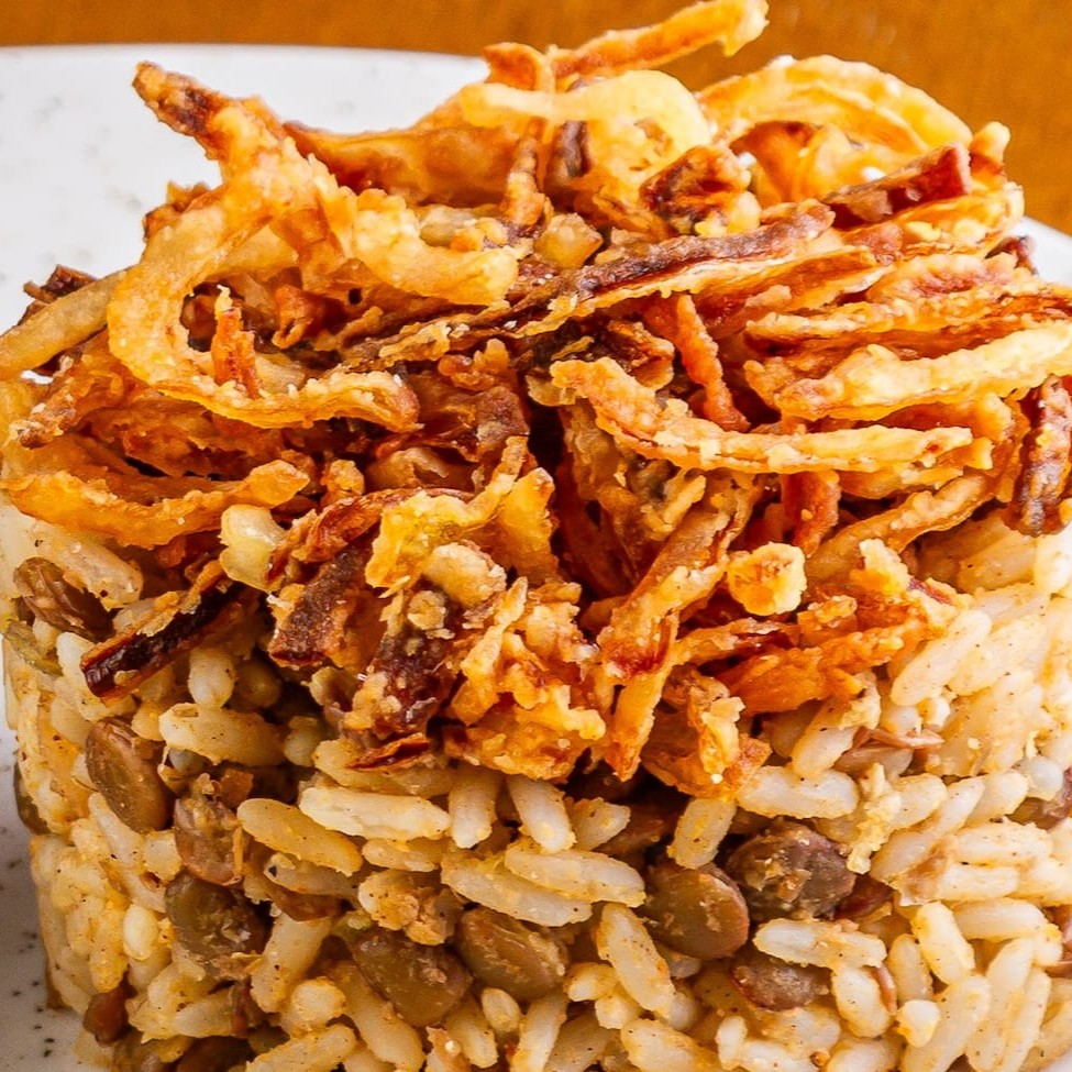 Mujadara de 300 gramas (arroz com lentilha)