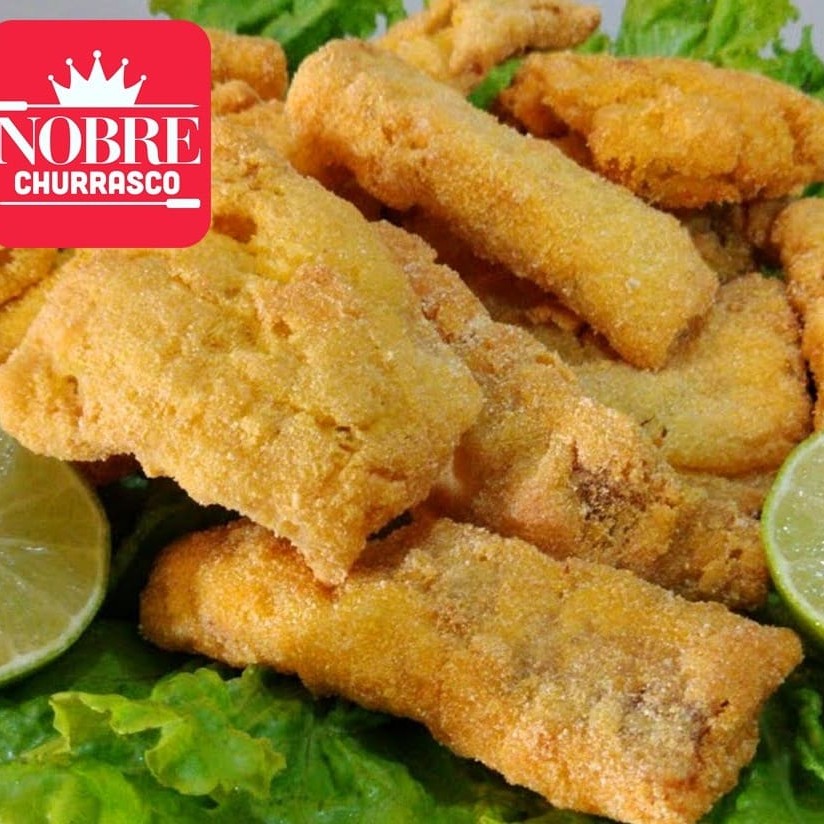 Acompanha arroz, feijão, farofa, vinagrete + 1 acompanhamento a sua escolha ( batata frita, batata corada, aipim frito, aipim cozido, salada de legumes ou salada de maionese.