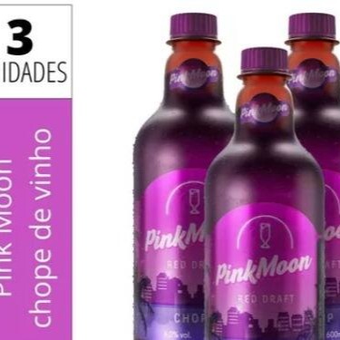 3 Pink Moon Garrafa 600ml