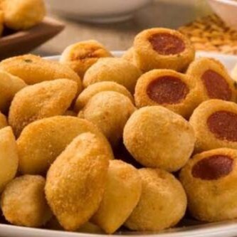 Vc pode escolher ate 5 sabores de cada