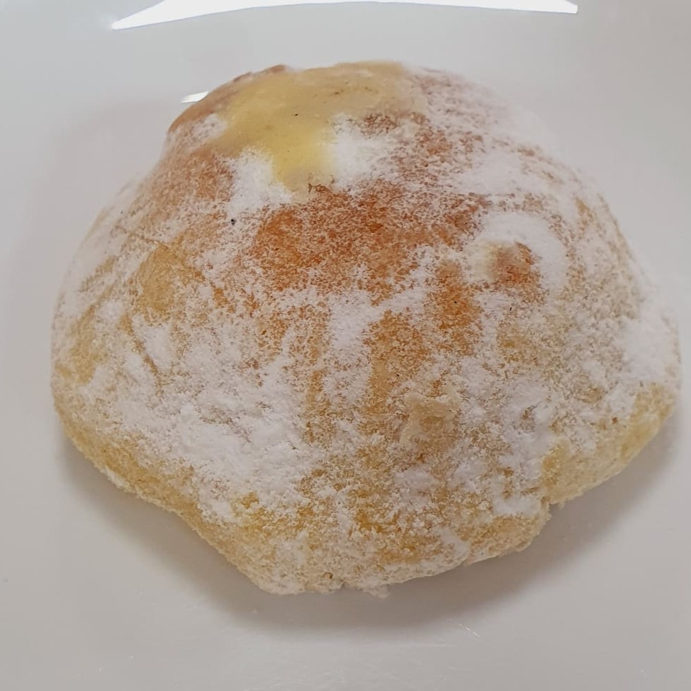 Biscoito com Massa de Semolina recheado com Nozes ( Noz )  ( Mamul )  ( Ma´ Amoul )  ( Maamoul - Origem Libanesa  e Síria )  #tags: doce - árabe - sírio - libanes - turca - marroquina - sobremesa - docinho - habib - tarde - pospasto - lanchinho