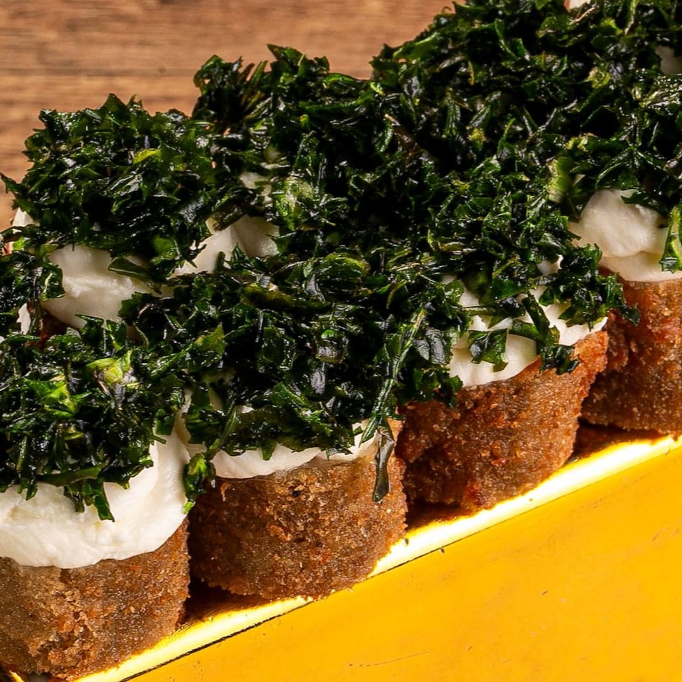 10 hot holl com cream cheese e couve Crispy