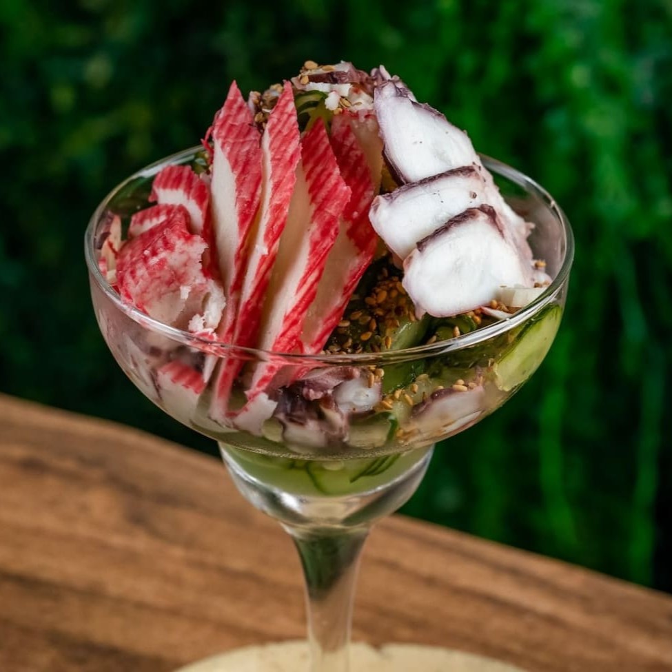 Sunomono - 400g  ----------tags------------- Sushi/japa/culinária japonesa/sushi em casa / promoções/makimonos/Philadelphia/filadélfia/hot filadélfia/ hot Philadelphia/sunomono/entre grátis/combinados/Carpaccio/cevite/sashimi de salmão/sushi por 1 real / promoção de hot/temaki/yakissoba