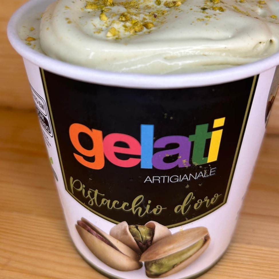 Sorvete artesanal feito com a pura pasta de pistacchio italiano! Essa deliciosa iguaria vai te fazer se sentir na Itália
