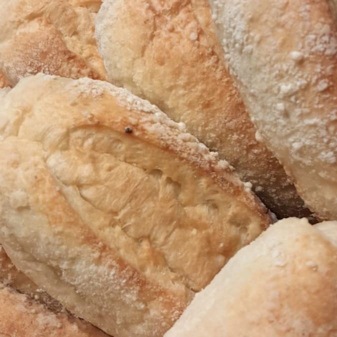 Delicioso pão de tapioca.