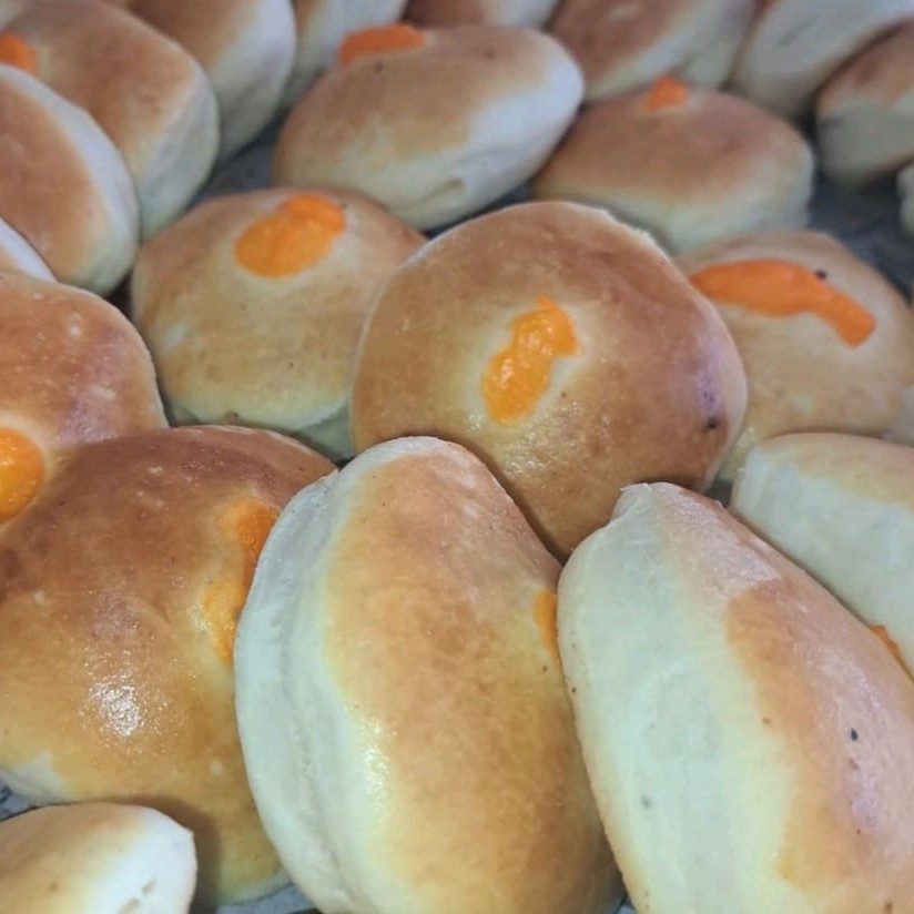 Mine hambúrguer presunto mas cheddar