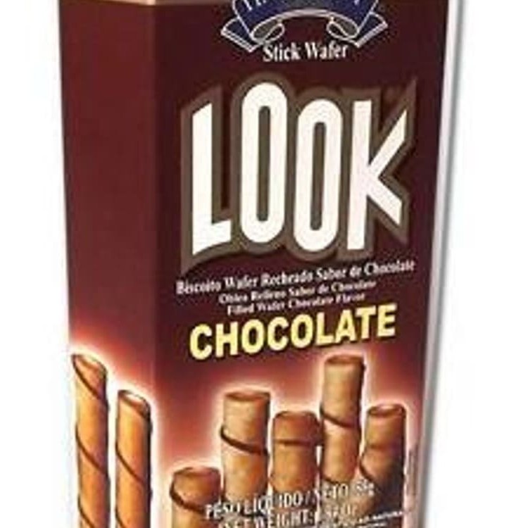 Biscoito de palitinho recheado Look  Chocolate ou morango