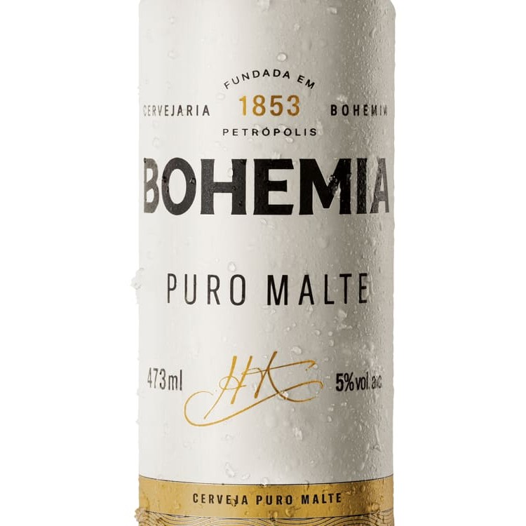 Latão cerveja bohemia 473 ml