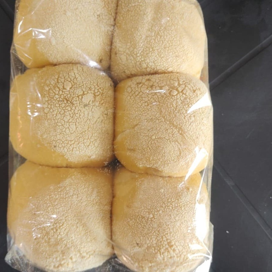 Pão brioche em massa fina de milho pacote com 6 unidades