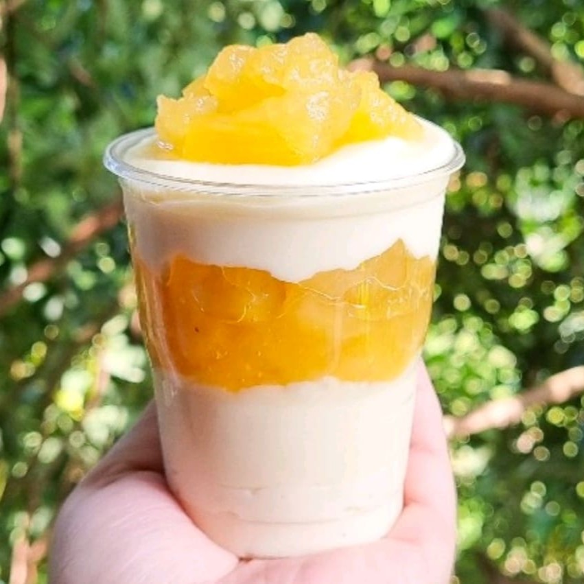 Creme de Ninho, Mousse de Ninho e Geleia de Abacaxi. (Peso aproximado 250gr)