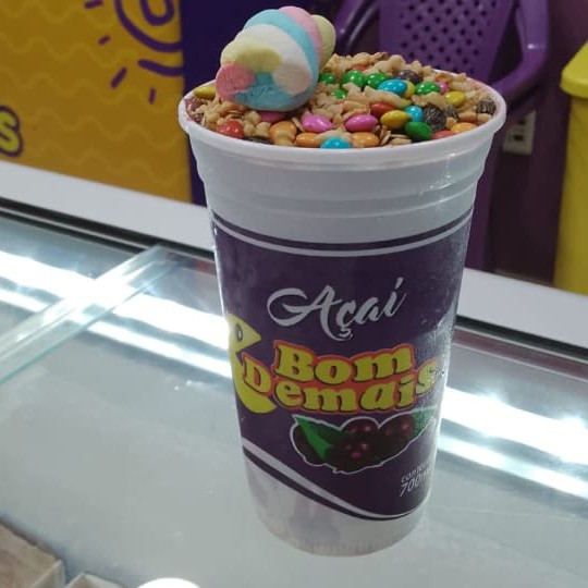 Sorvete, açaí