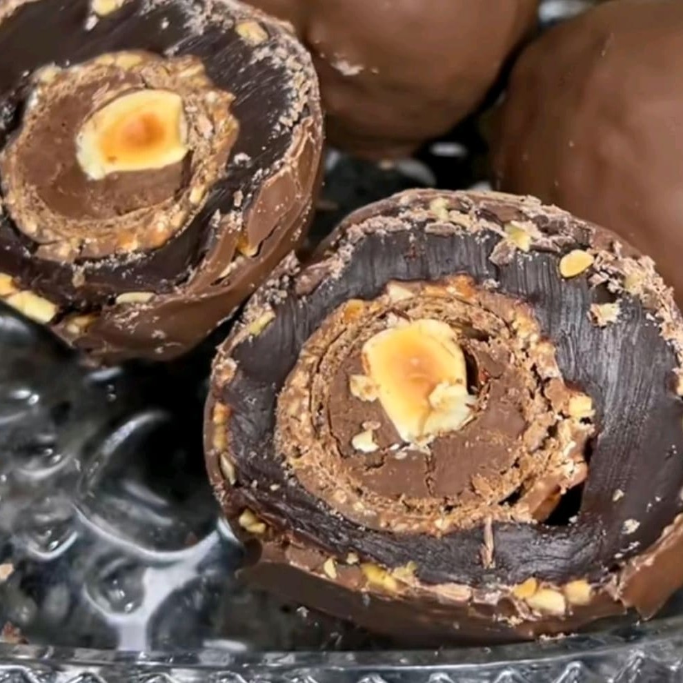 Chocolate, brigadeiro e ferreiro por dentro