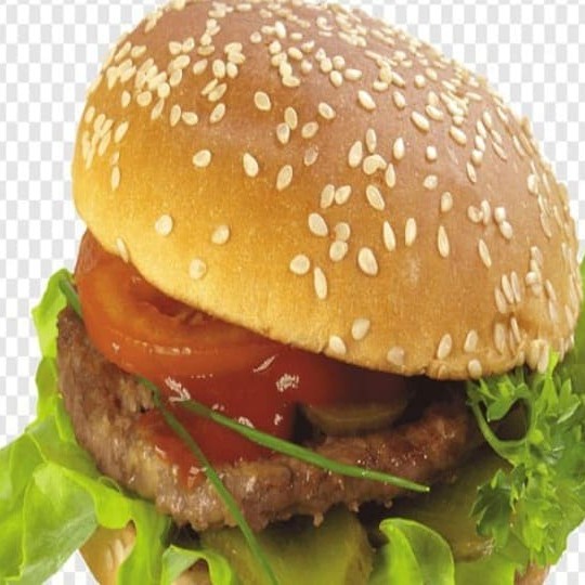 Pão, carne, milho, batata palha, alface, tomate, ketchup e billy jack