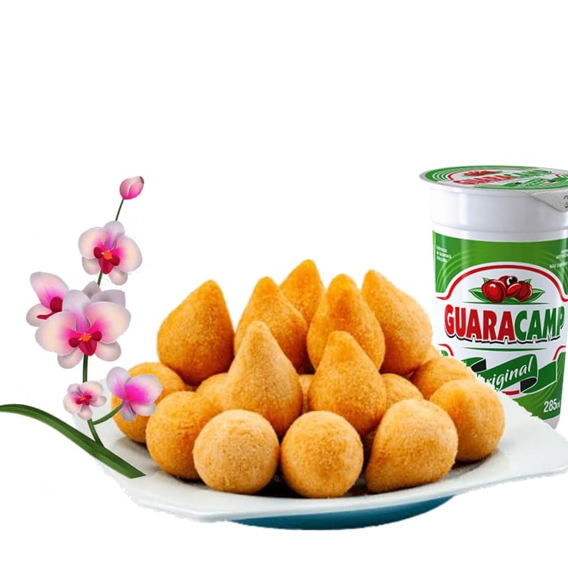 Este delicioso combo de 20 Salgadinhos Fritos + 1 Guaraná Natural, da categoria 'Combinhos de Salgadinhos', promete uma explosão de sabores. Cada salgadinho é cuidadosamente frito na hora, garantindo uma crocância inigualável e o sabor fresco que você adora. O Guaraná Natural complementa perfeitamente a experiência, oferecendo uma refrescância única e autêntica. Tudo que você precisa para um lanche rápido ou para compartilhar com os amigos!