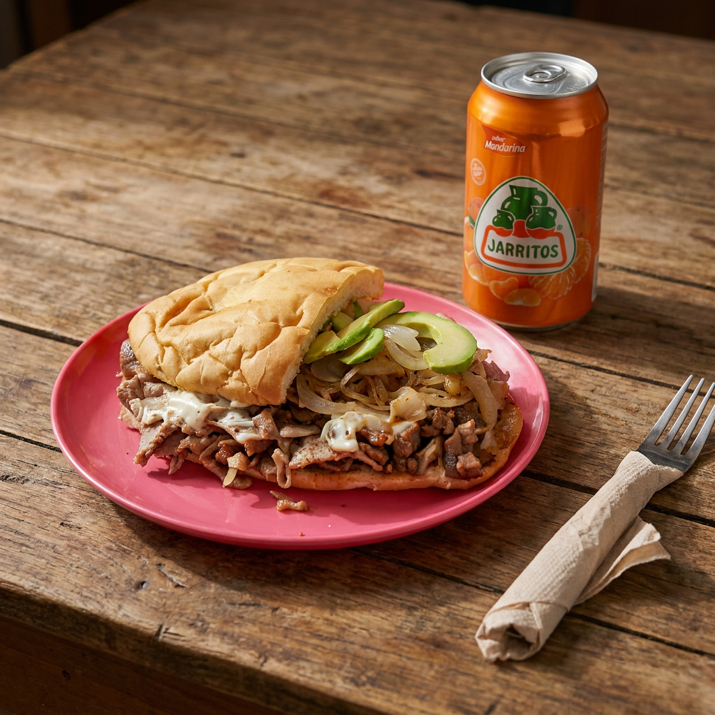 2 Tortas Pastor + 2 Jarritos