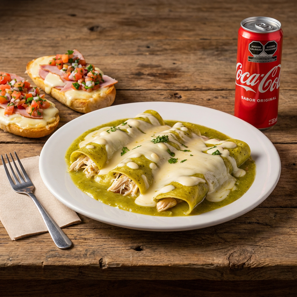 Combo Enchiladas Molletes