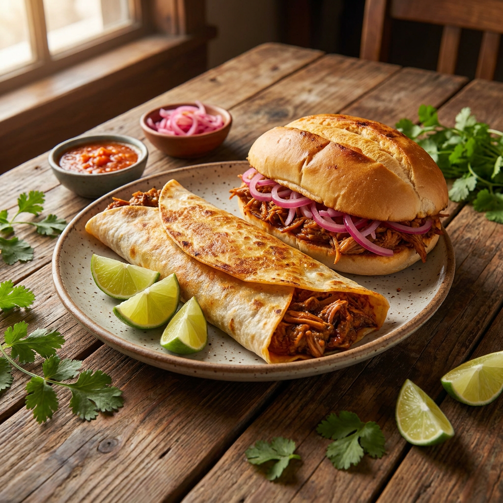 Combo Torta y Burrito