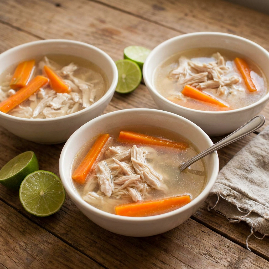3 Consomé de Pollo Grandes