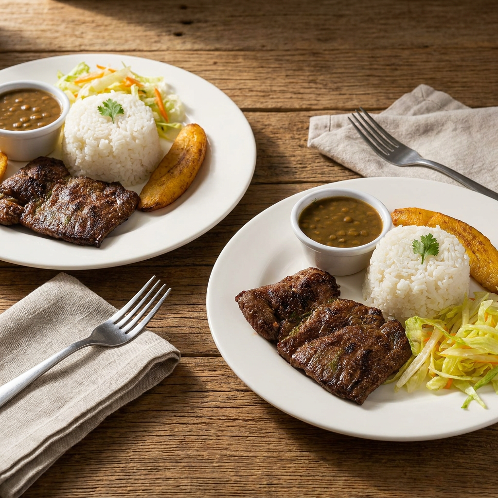 2 Lunch Carne Asada