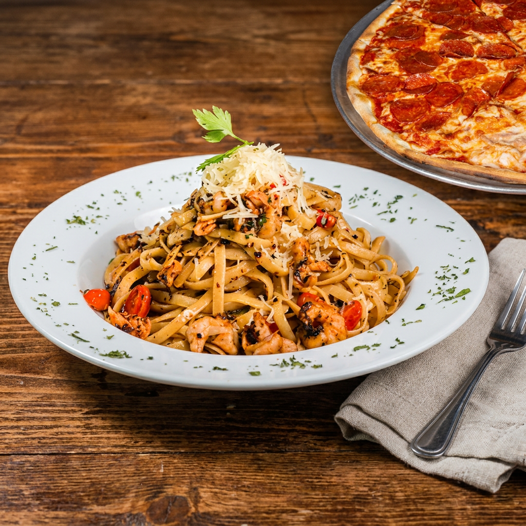 Combo Pizza+Fetuccini