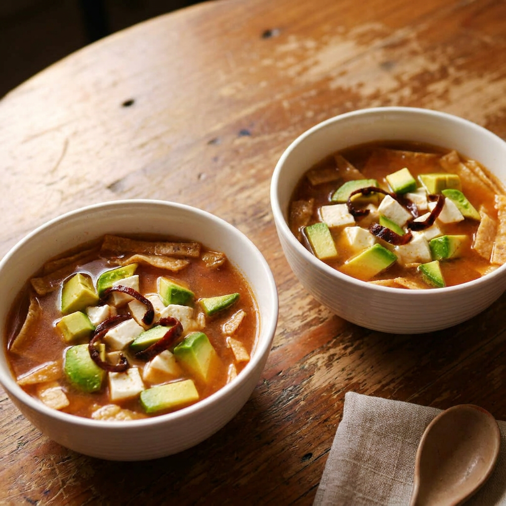 2 Ordenes de Sopa de Tortilla