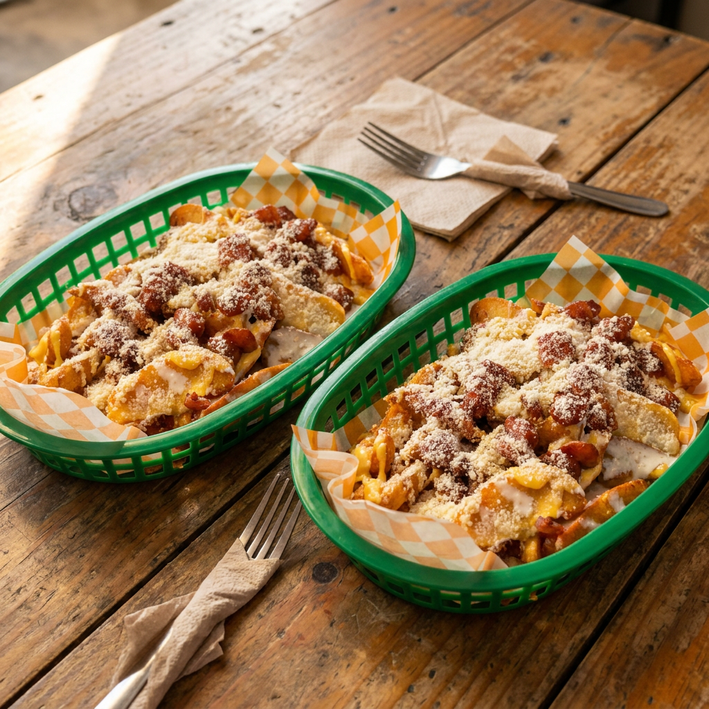 2 papas preparadas salchicha para asar