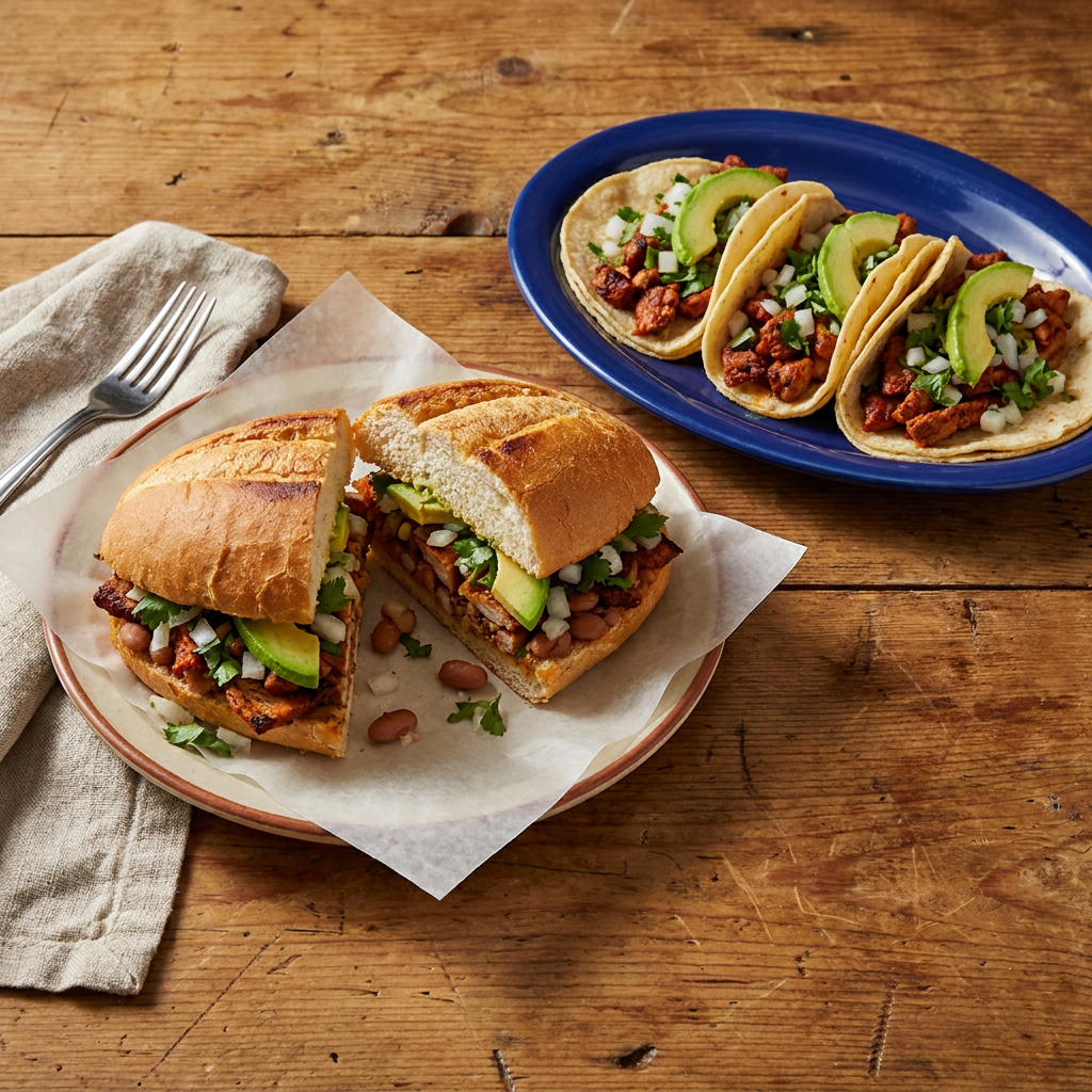 Taco Adobada + Torta Adobada