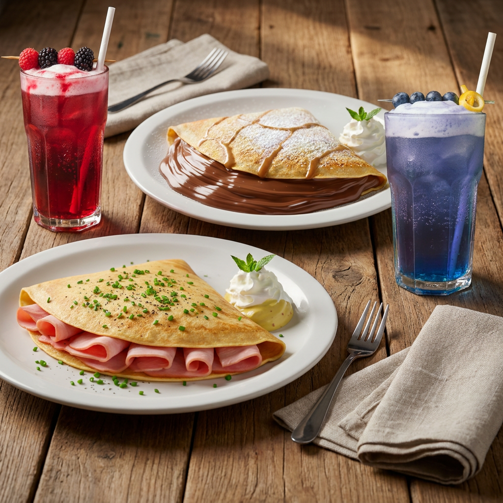 Combo NUTELLA Philadelphia+Jamón con Queso+2 Sodas