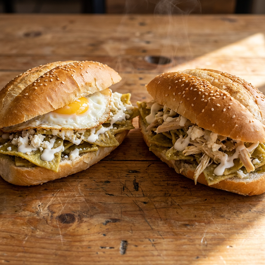 Combo Tortas de Chilaquil