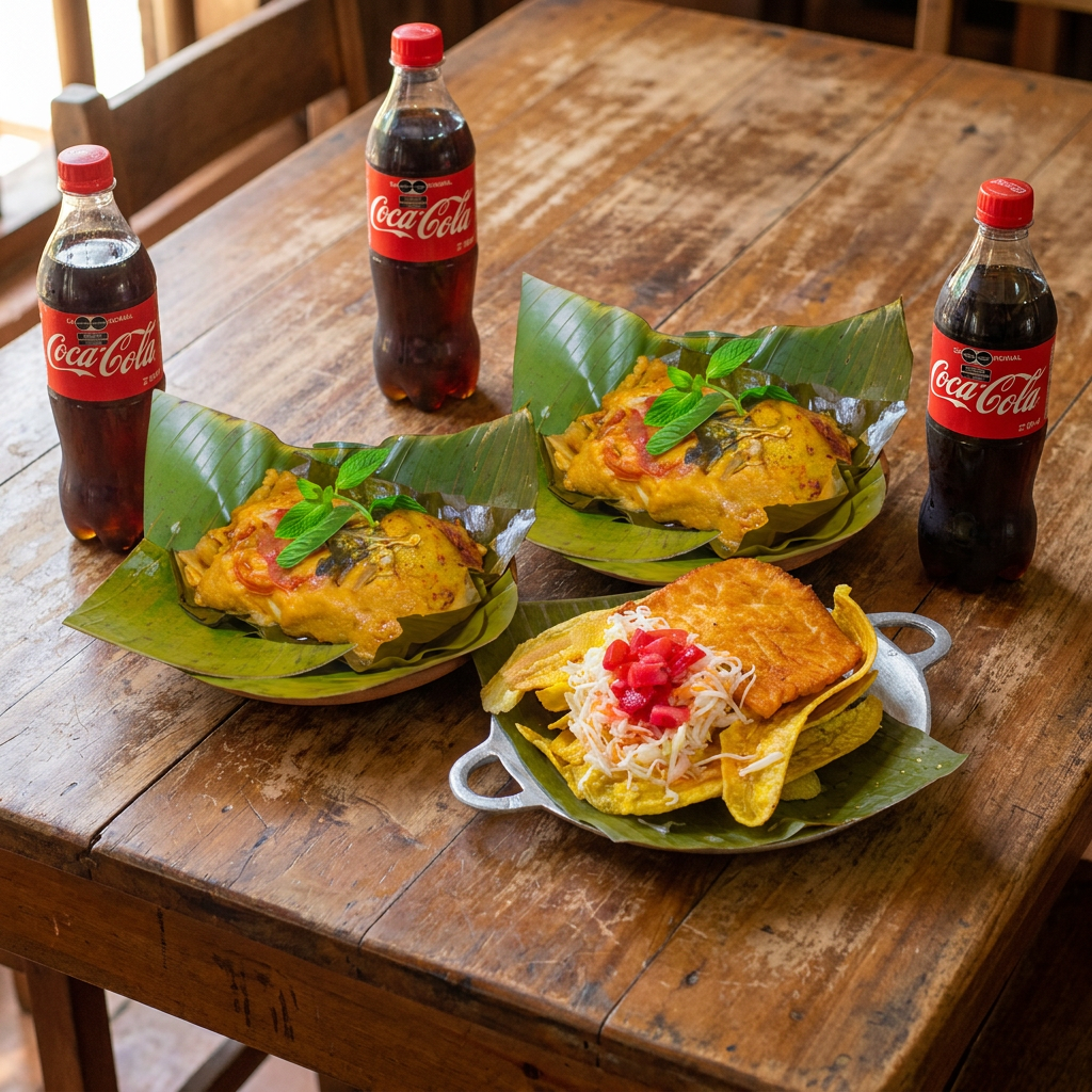 2 Nacatamales + 1 Tajada con Queso + 3 Bebidas