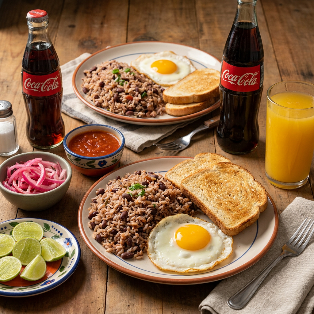 2 Pinto + Huevo + Tostada + 2 Bebidas