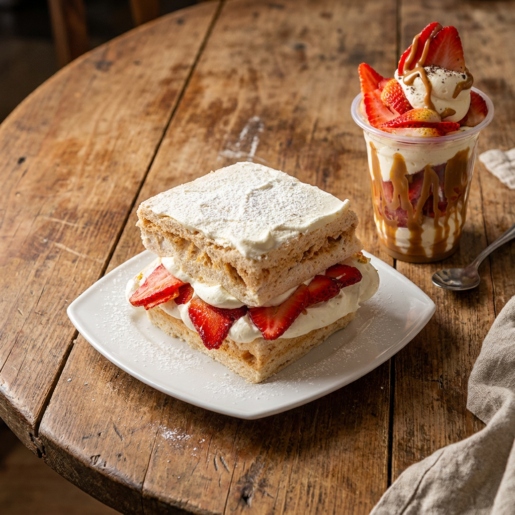 Combo Mundial Merengón Doble + Fresas con Crema
