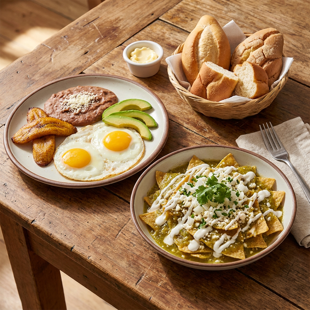 Combo Desayuno Chilaquiles