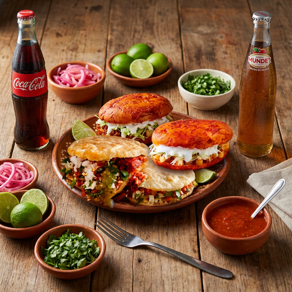 Combo Gorditas + Pambazos + Refrescos