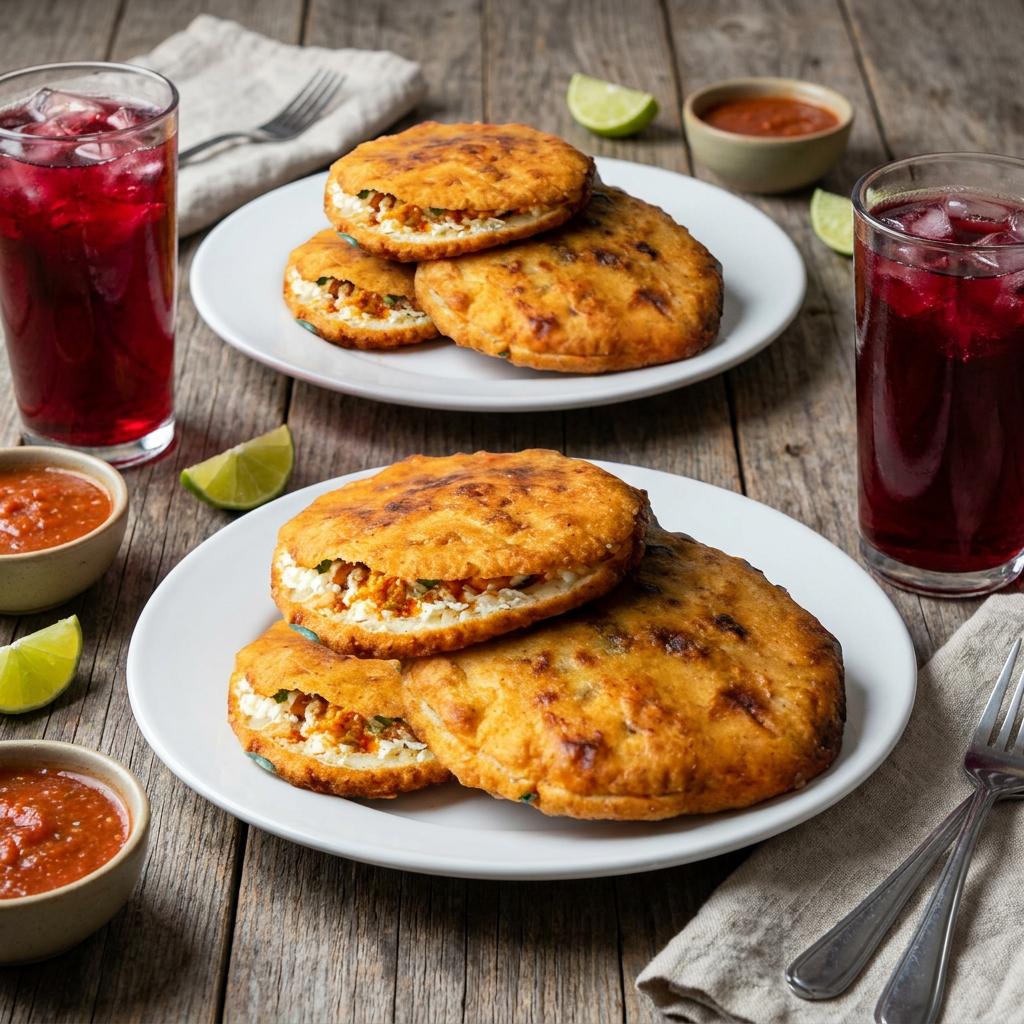 Combo Mundial 6 Gorditas + 2 Aguas