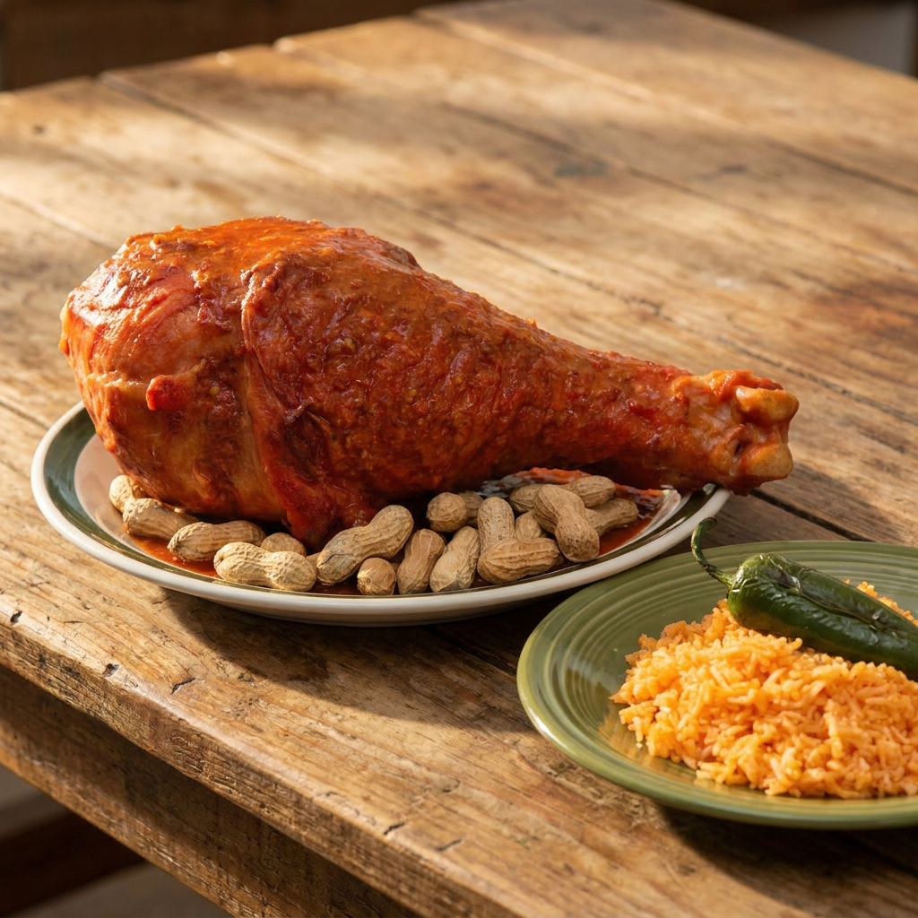 Paquete Pierna de Pavo +250 Gr de Arroz