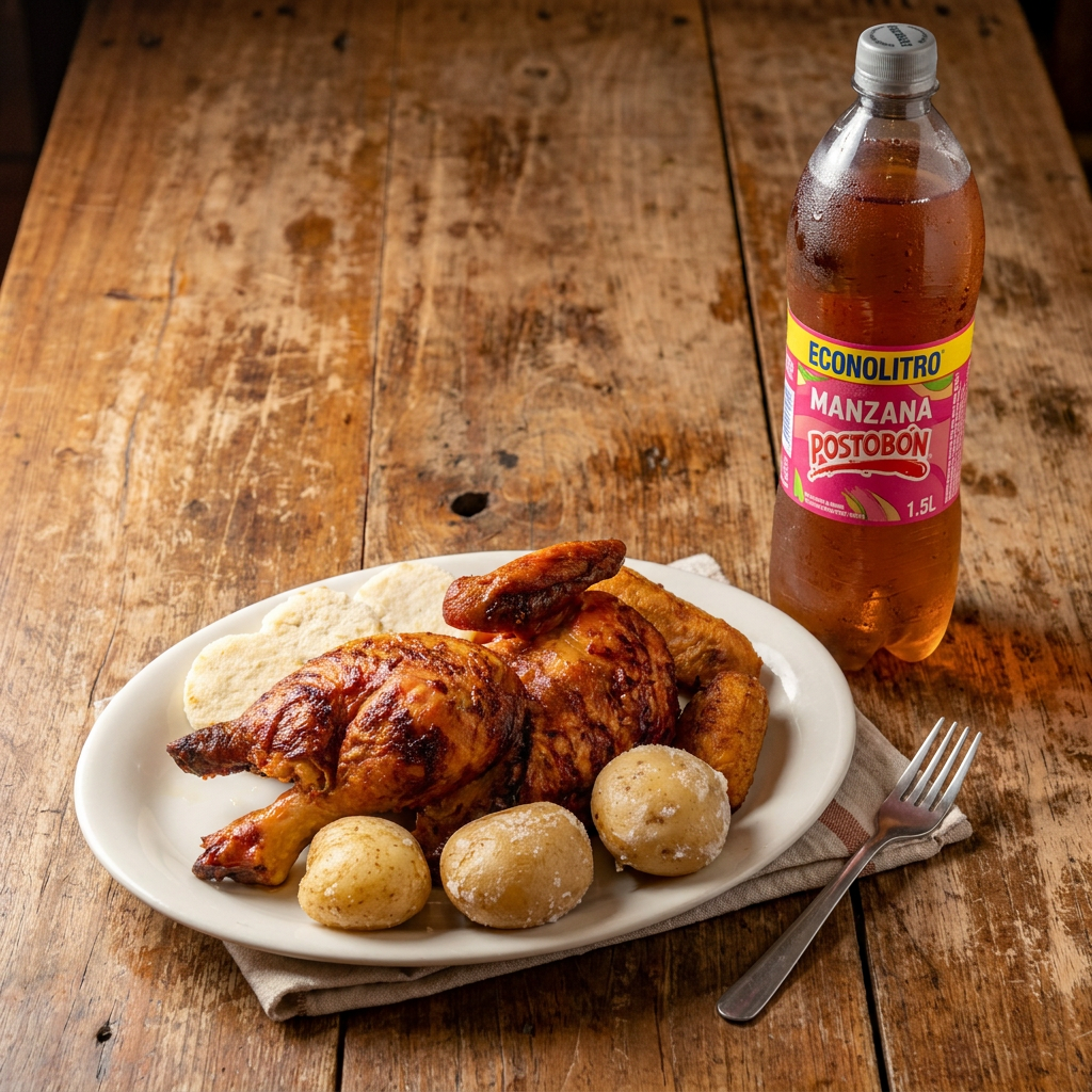 Combo Medio Pollo + Econolitro