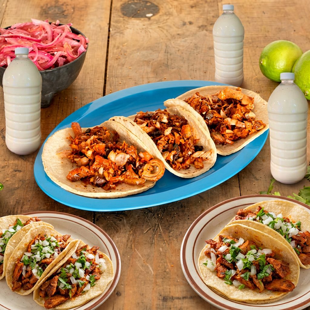 Combo Tacos Mas Agua para 3