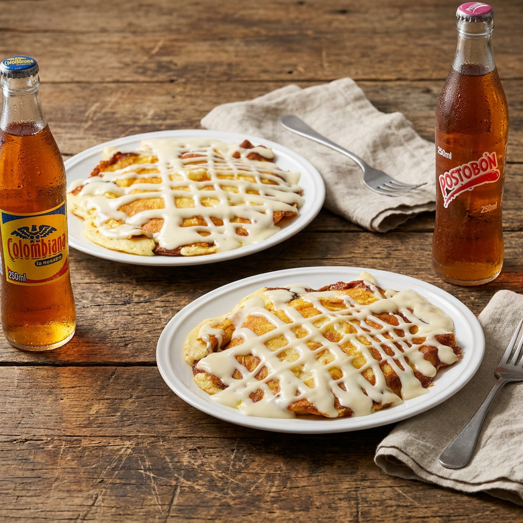 Combo Arepa 2 Super Queso + 2 Gaseosas