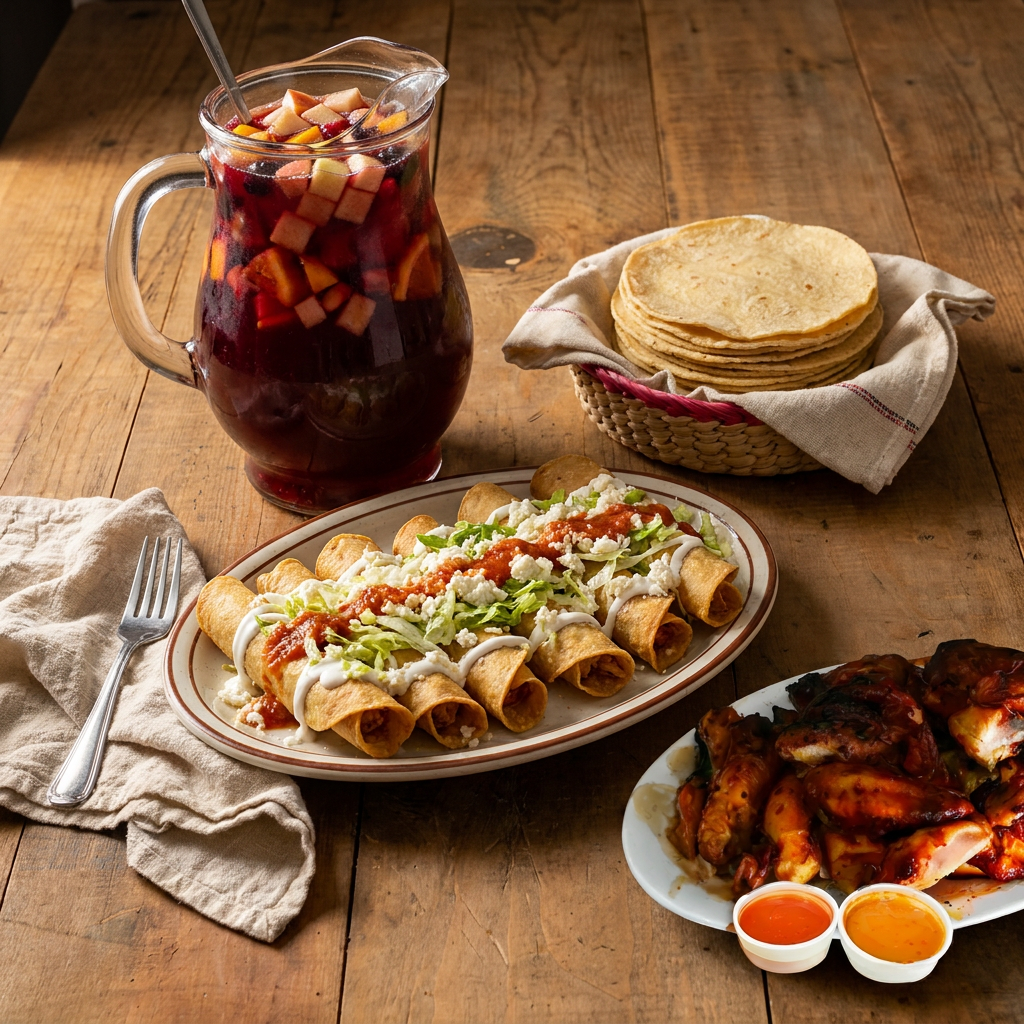 Combo Familiar Sangría-Pollo
