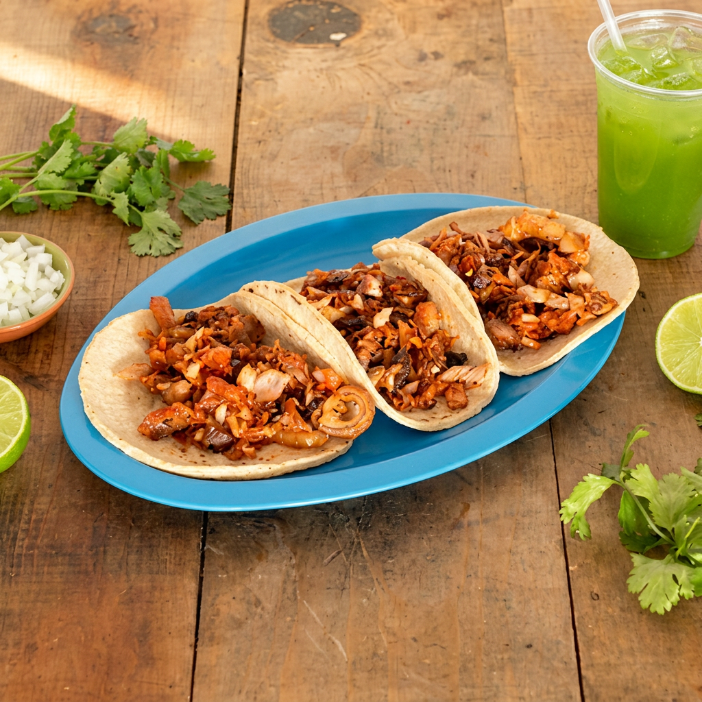 Combo-Tacos de Asada
