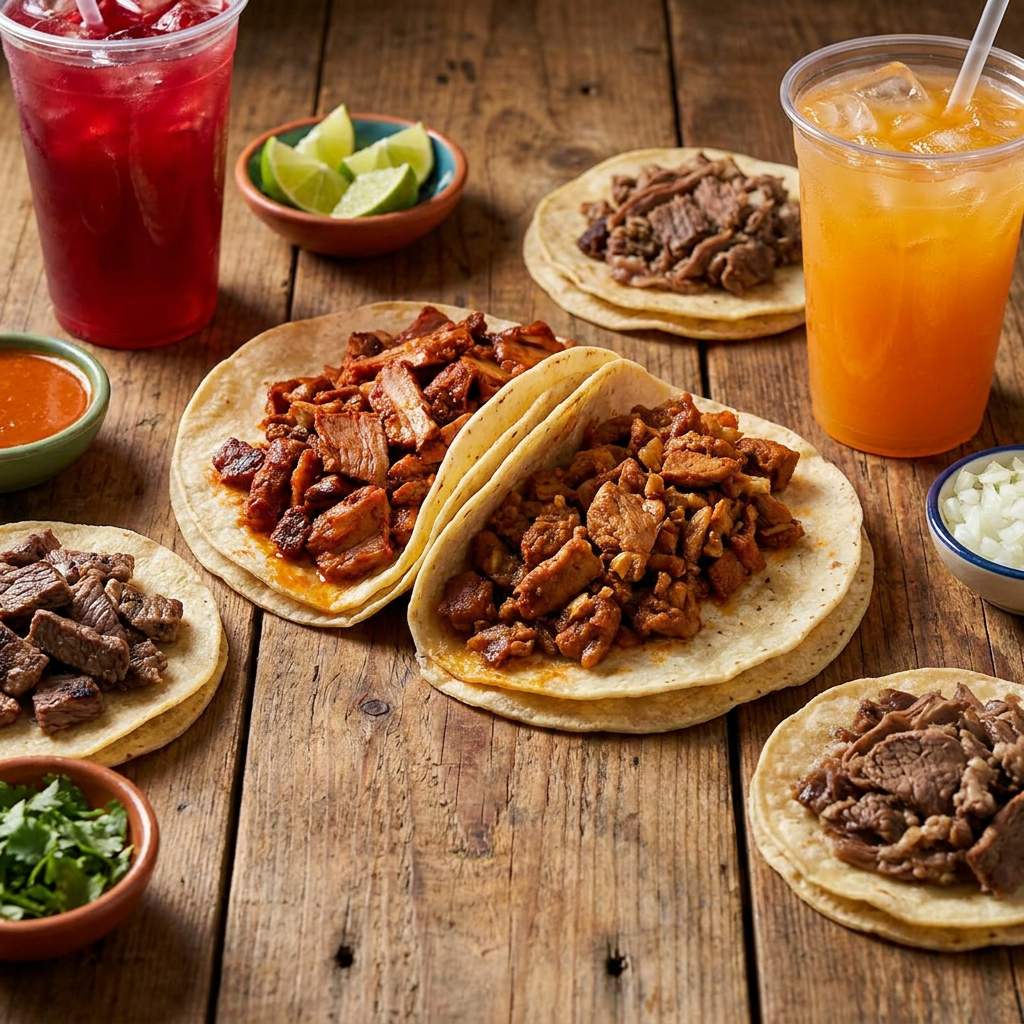 Combo Tacos+Agua