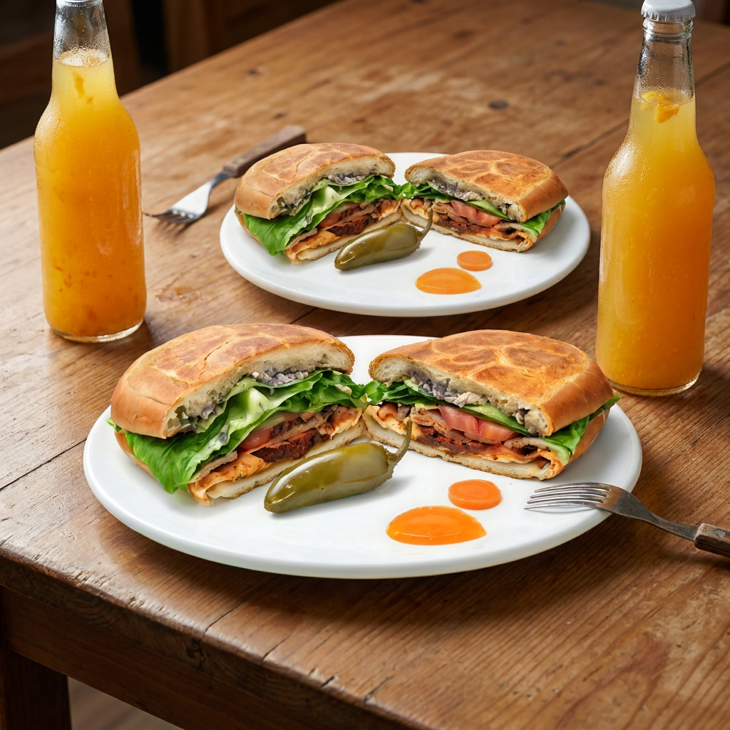 Combo -2 Tortas de Cochinita+ 2 Aguas