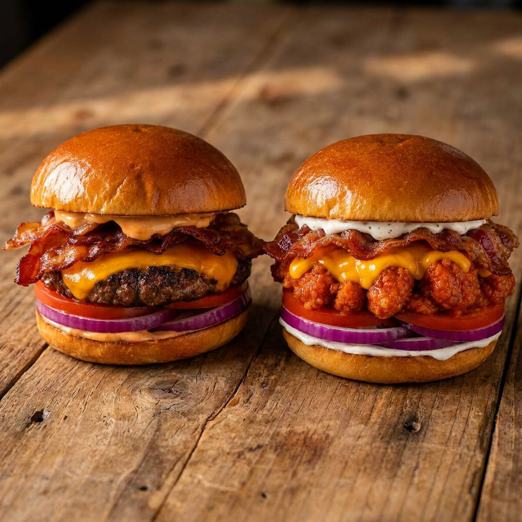 Combo Burger Munchies + Boneless Burger