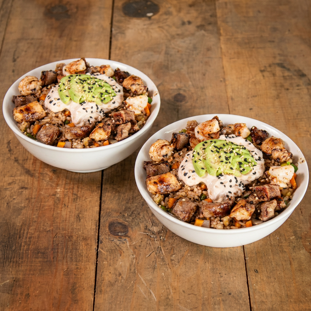 Combo Yakimeshi para 2.
